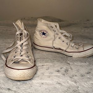 White high top converse
